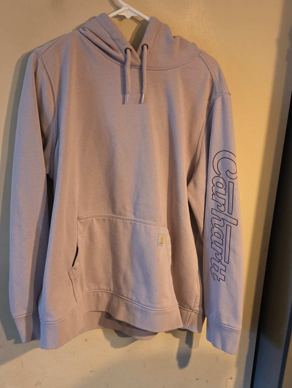 Carhartt Women’s Hoodie in Pale Mauve 2X